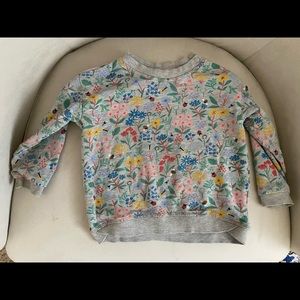 Seeking H&M kids sweatshirt floral bees